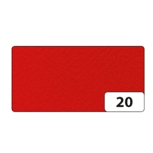 Hobby Filc 150g/m2 45cm x 5m role sytě červený